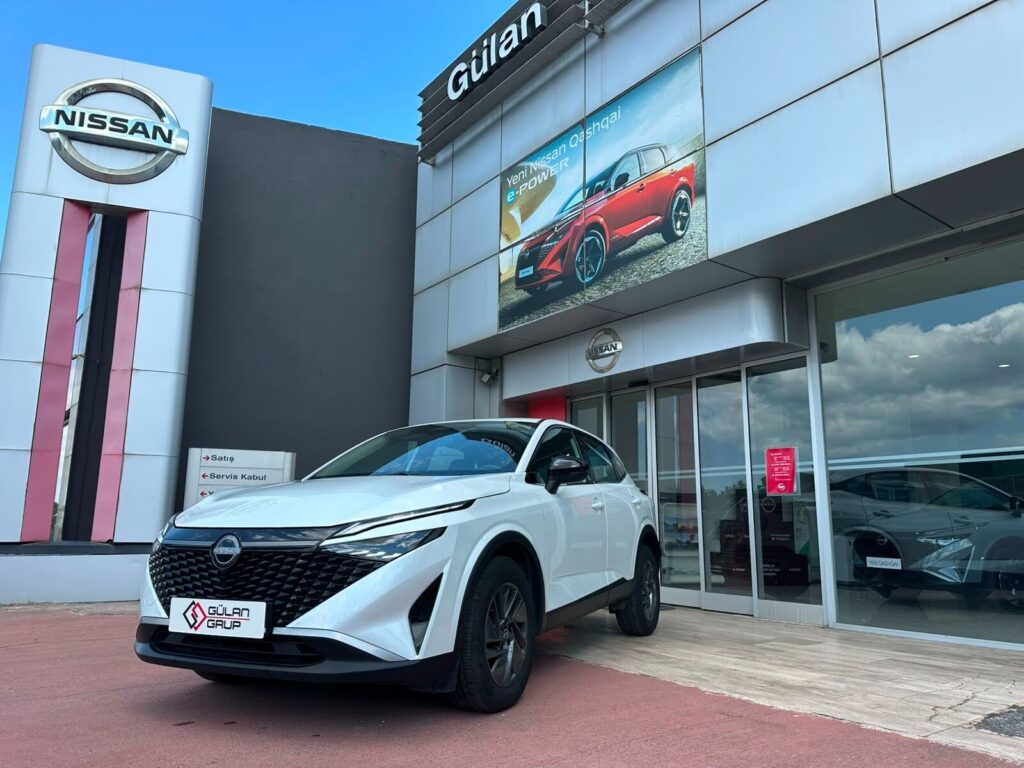 NİSSAN GÜLAN’DAN 2025 NISSAN QASHQAI 1.3DIG-T  DESİNGPACK BOYASIZ